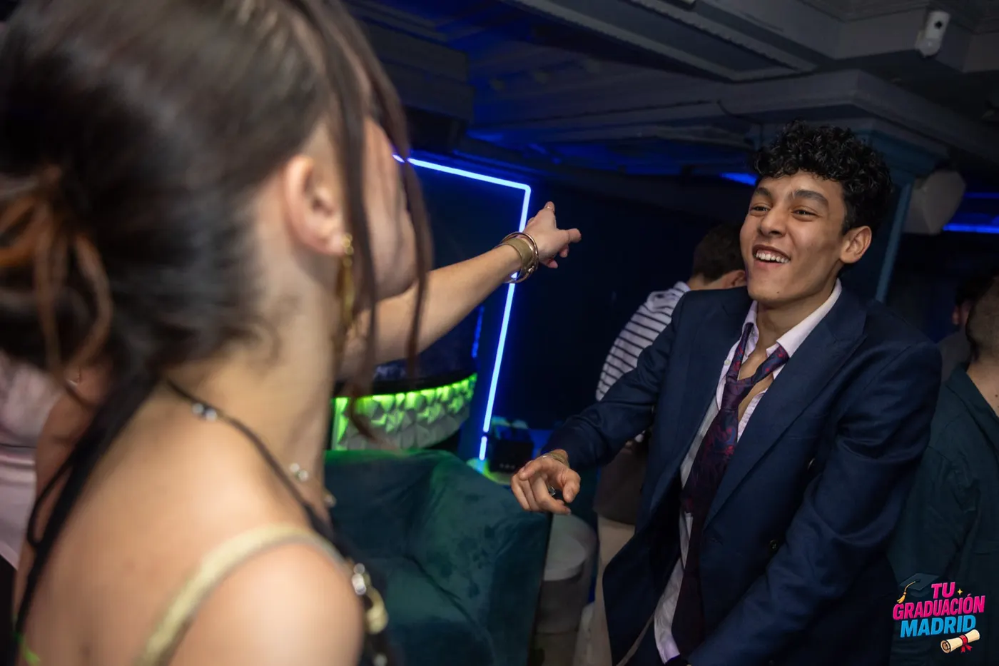 Graduación en discoteca en Madrid